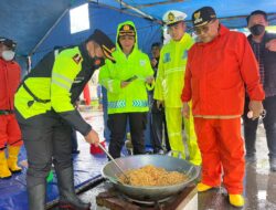 Tanggap Bencana Polres Blitar Kota Bersama Pemkot Dirikan Dapur Umum,Blitar – Jawa Timur