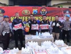 Bekuk Dua Pengedar, Polres Kediri Amankan Ratusan Ribu butir Pil Dobel L, Ratusan gram Sabu sabu dan puluhan gram Extasy