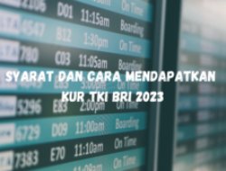 Syarat dan Cara Mendapatkan KUR TKI BRI 2023