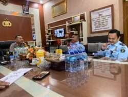 Perkuat Pengamanan, Lapas Kediri Perkuat Sinergi dengan Polres Kediri Kota