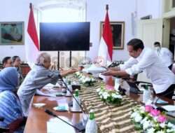 Giat Presiden Terima Pansel Calon Anggota KPPU 2023-2028 di Istana Bogor