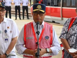 Giat Menhub Cek Depo dan Kereta Api Makassar-Parepare Lintas Maros-Garongkong