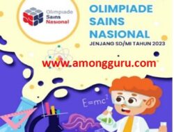 Pedoman Olimpiade Sains Nasional OSN SD Tahun 2023