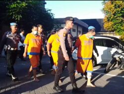 Ganjal ATM Antar Kota, Tiga Tersangka Diamankan Satreskrim Polresta Sidoarjo