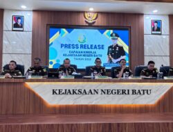 Kejaksaan Negri Batu Gelar Press Release Capaian Kinerja Tahun 2025